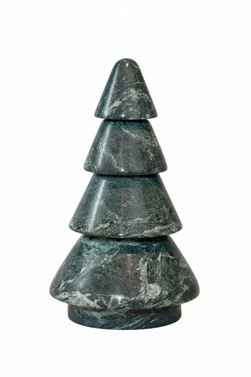 Marble Christmas Tree - Verde Affai
