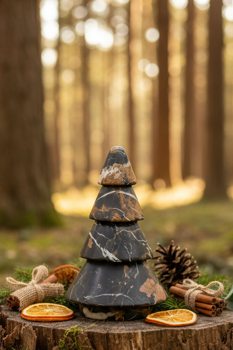 Marble Christmas Tree - Protoro Gold